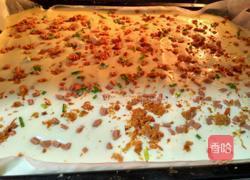 香葱肉松火腿蛋糕卷的做法图解4