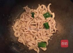 鸡丝炒蒜苔的做法图解8