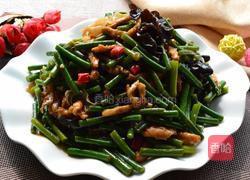 鸡丝炒蒜苔的做法图解12