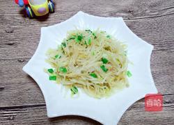 清炒绿豆芽的做法图解5