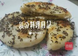芝麻板栗饼的做法图解10