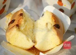 葡萄干纸杯戚风蛋糕的做法图解17