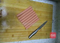 煎火腿肠的做法图解2