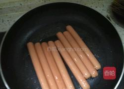 煎火腿肠的做法图解4