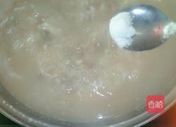 鱿鱼瘦肉虾米粥的做法图解9
