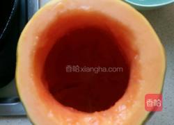 牛奶木瓜布丁的做法图解1