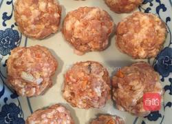 鸡汤蒸蟹粉狮子头的做法图解4