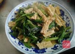 香麦烧腐竹的做法图解3