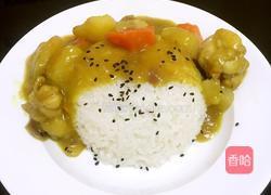 咖喱鸡腿饭的做法图解8