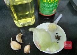 蚝油炒三样的做法图解2