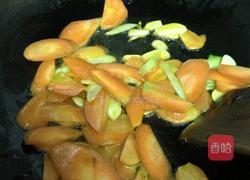 蚝油炒三样的做法图解6