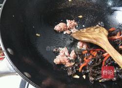 窝笋木耳炒肉的做法图解9