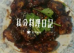 空气炸油炸之糖醋鸡肉块 