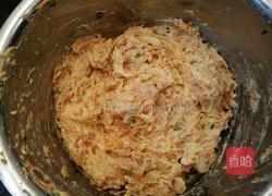 炸胡萝卜豆腐肉丸的做法图解7