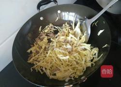 包菜炒粉条的做法图解6