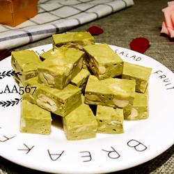 抹茶牛轧糖的做法[图]