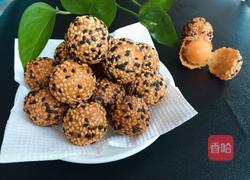 胡萝卜芝麻糯米团的做法图解15