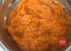 胡萝卜芝麻糯米团的做法图解4