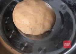 胡萝卜芝麻糯米团的做法图解7