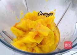 南瓜玫瑰豆沙包的做法图解1