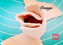 南瓜玫瑰豆沙包的做法图解3