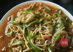 酱炒金针菇的做法图解5