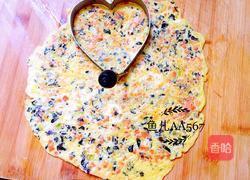 胡萝卜木耳鸡蛋饼的做法图解8