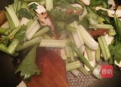 香干炒西芹的做法图解5