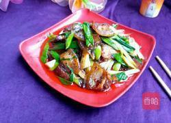 香蒜回锅肉的做法图解12