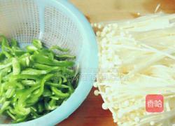 酱炒金针菇的做法图解1