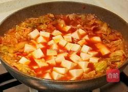 白菜炖豆腐的做法图解6