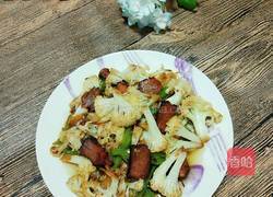 腊肉花菜的做法图解8
