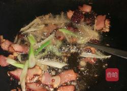 腊肉花菜的做法图解6