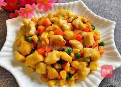 五彩鸡肉丁的做法图解9