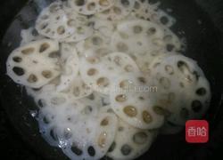 凉拌莲菜的做法图解2