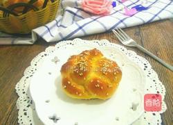 牛奶花型小面包的做法图解18