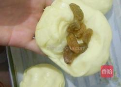 葡萄干奶酥小面包的做法图解12