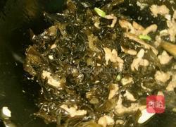青菜木耳炒肉的做法图解8