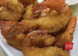 黄金凤尾虾的做法图解12