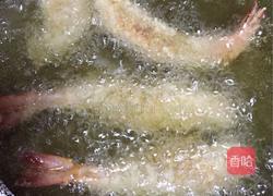 黄金凤尾虾的做法图解11