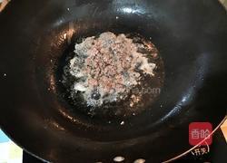 黄豆酱肉末烧豆腐的做法图解3