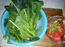 菠菜粥的做法图解3
