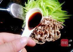 莴笋炒肉丝的做法图解6
