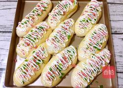 香葱火腿肉松面包（波兰酵种）的做法图解20