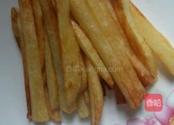 蒜苔炒薯条的做法图解3