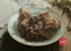 粉葛萝卜煲猪横脷的做法图解2