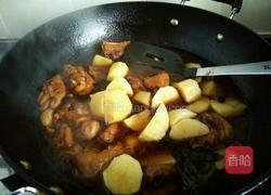 土豆烧鸡腿的做法图解9