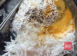 萝卜鸡蛋饼的做法图解3