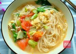 木须柿子汤面的做法图解10