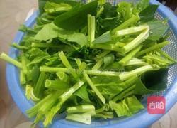 带鱼菠菜羹的做法图解3